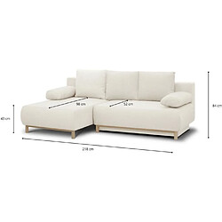 Avis Mika - 3 places - Ecru et beige