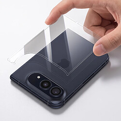 Avizar Protection d'Écran Arrière pour iPhone Duo en Verre Trempé Renforcée 9H Transparent pas cher