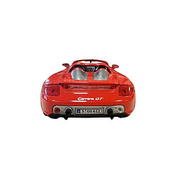 Cararama Porsche Carrera GT - Rouge - Modèle miniature 1/24 portes et capot ouvrants pas cher