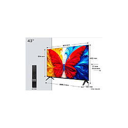 Acheter TCL 43S5L - TV QLED 43" Android TV - Full HD - HDR10/HLG - Dolby Audio 20W