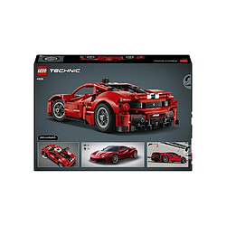 Acheter LEGO Technic 42235 Ferrari 488 Pista - 882 pièces - Rouges et bandes de course
