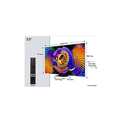 Acheter TCL 55C7L - Téléviseur 55" 4K Mini LED - Google TV - Bang & Olufsen