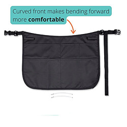 INF Tablier de Coiffeur Multi-Poches - Tissu Oxford 600D, Tablier de Travail Imperméable pas cher
