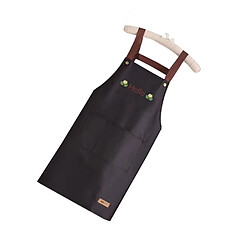 Avis INF Tablier sans Manches Imperméable et Anti-graisse - Protection et Confort en Cuisine Black