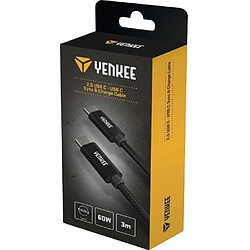 Acheter Yenkee Câble USB-C vers USB-C – Noir