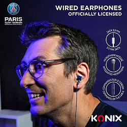 Avis Konix écouteurs intra-auriculaires - Bleu