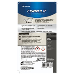 Avis Cyanolit Enduit de finition email - Blanc