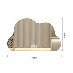 ByteLike Miroir LED Nuage 70x90cm pas cher