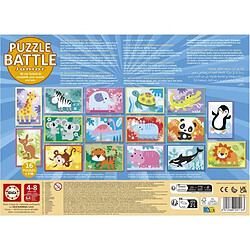 Avis Educa Borras Puzzle enfant Battle Jr Animals