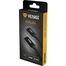 Acheter Yenkee Câble USB-C vers USB-C - Noir