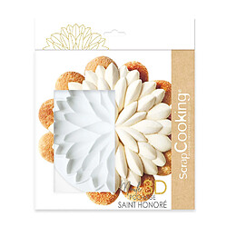 Avis Scrapcooking Moule silicone 3D pochage Saint-Honoré Ø20 cm