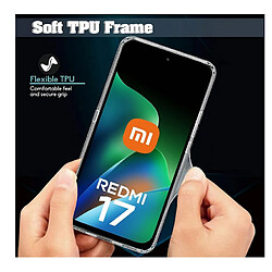 Avis Htdmobiles Coque pour Xiaomi Redmi 17 4G / 5G - housse etui silicone gel fine + film ecran - TRANSPARENT TPU