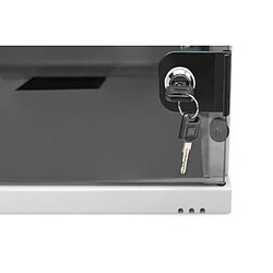Armoire Réseau Murale DIGITUS - 19'', 4U, 241x540x400mm, Gris, Porte en Verre pas cher