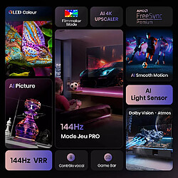 Avis Hisense 58A6S - TV 2026 4K UHD 58" (146 cm), Smart TV HomeOS U9.5, Dolby Vision HDR