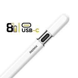 Avis Remax Stylet Tactile Bluetooth Magnétique pour iPad 2018 à 2024 avec Rejet de Paume Blanc