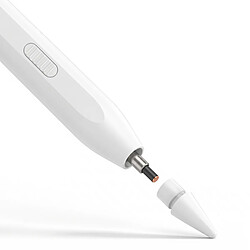 Remax Stylet Tactile Bluetooth Magnétique pour iPad 2018 à 2024 avec Rejet de Paume Blanc pas cher