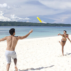 Acheter Axxion Enceinte Bluetooth Frisbee Étanche IPX6 et Lumineux Portée de 20m Jaune