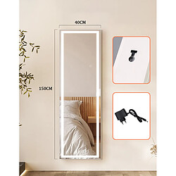 Acheter NETTLIFE Miroir LED 150cm pied mural