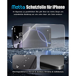 Avis HAIWILL Lot de 3 films de protection d'écran mats pour iPhon