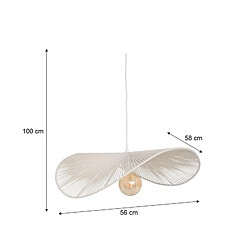 Acheter But Suspension L. 58 cm ADELIA Blanc