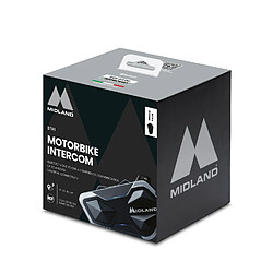 Avis Midland BTR1 Duo - Intercom moto Bluetooth conférence 4 pers. 800 m, RCF