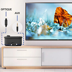 Acheter Geemarc Enceinte TV Sans Fil 5000mAh Sonarya avec Amplification Vocale IA Noir