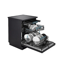 Schneider SCDW1542BB - Lave-vaisselle 15 couverts pose libre 60cm Noir pas cher