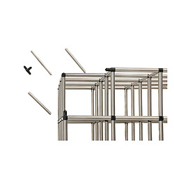 Acheter Scaffolding furniture Table basse rectangulaire - Acier inoxydable 304 - Jaune - L