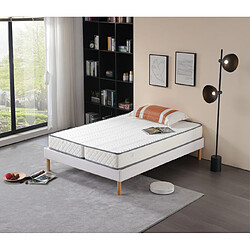 Avis Literie Julien Matelas Clic Clac 130x190 cm - épaisseur 15 cm - soutien très ferme - ressorts ensachés & haute résilience