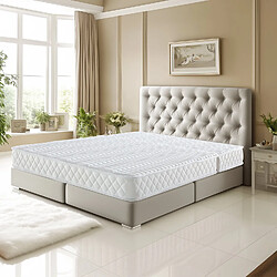 Avis Provence Literie Matelas Souple Pour tous BZ + Alèse 140x190 x 10 cm + contact avec contact Latex sur Face Hiver - Dim Assise 60 cm - 5 zones de Confort - Face été et ame