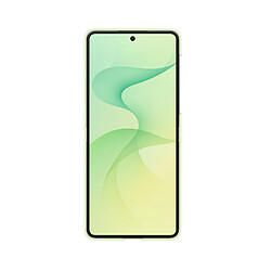 Acheter Samsung Coque pour Galaxy Z Flip 8 avec Anneau Magnétique en Silicone Soft-Touch Vert pâle