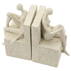 Acheter Ervesto 01203800FL - Statuette Livre Pierres - Crème