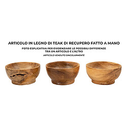 Ervesto Objet décoratif Butot - Marron - 8 x 15 x 15 cm pas cher