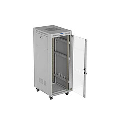 Avis Lanberg Armoire Rack Autonome 19" 32U Grise FF01-6832-12SL
