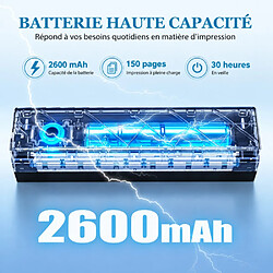 Acheter Imprimante Thermique Portable A4 sans Encre - Connexion Bluetooth, 2600mAh, Compatible PC/Mac/iOS/Android (A4/B5/A5/A6)