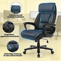 Acheter HOMAIRE Chaise de bureau noir en métal et polyuréthane de 72 × 72 × 127 cm