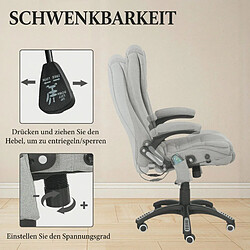 Acheter HOMAIRE Chaise de bureau gris en Nylon et polyester de 72 × 72 × 120 cm
