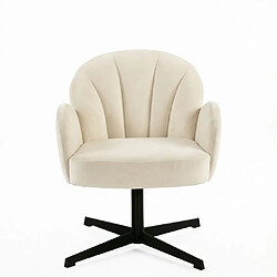 Acheter HOMAIRE Fauteuil en beige de 64.5 x 68 x 80 cm