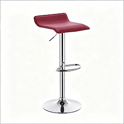 Avis HOMAIRE Chaise en acier rouge 38,5 x 39 x 84 cm