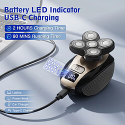 Acheter Hatteker HT-6873 Tondeuse 2-en-1 pour hommes poils du corps et cheveux, LED, IPX6, USB-C