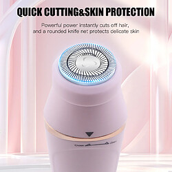 Acheter HATTEKER HT-518 Épilateur femmes rasoir le visage, les sourcils et le nez, sans fil rose
