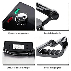 Acheter ByteLike Gauffrier électrique à double face 1800W