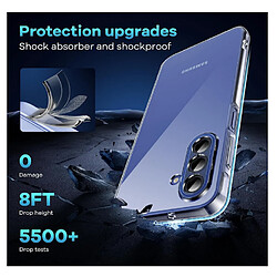 Acheter Htdmobiles Coque pour Samsung Galaxy A27 5G - housse etui silicone gel fine + film ecran - TRANSPARENT