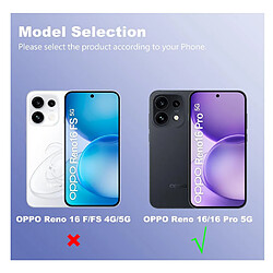 Acheter Htdmobiles Coque pour Oppo Reno 16 / 16 Pro 5G - housse etui silicone gel fine + film ecran - TRANSPARENT TPU