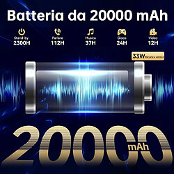 Acheter OUKITEL RT8, 12 Go (6+6 Go) 256 Go, Noir/Orange