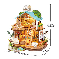 ByteLike Maquette DIY maison pour animaux pas cher