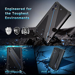 OUKITEL RT3 PLUS, 16 Go (4 Go + 12 Go) ou 128 Go, noir ou bleu pas cher