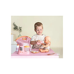 Avis Smoby Baby Nurse - Coffret repas jeu d’imitation - 10 accessoires - Étui rose