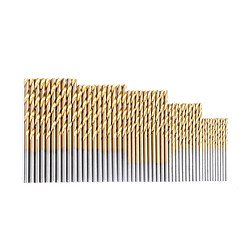 Acheter INF Set de forets micro hélicoïdaux 150 pcs en boîte plastique - Acier à roulements, multicolo