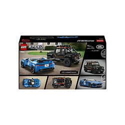 LEGO Speed Champions 77264 - Ensemble 2 véhicules Jaguar Project 7 & Defender pas cher